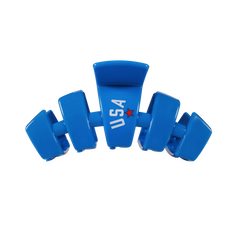 USA Classic Blue Medium Claw Clip