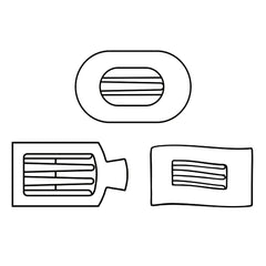 Mystery Large Flat Clip