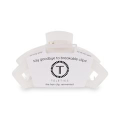 Open Coconut White Small Claw Hair Clip