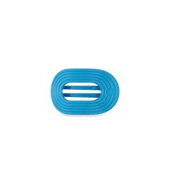 Miami Vice Tiny Flat Round Hair Clip