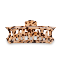 Open Blonde Tortoise Large Claw Hair Clip