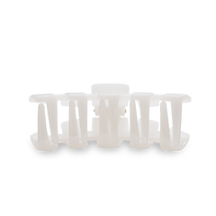 Classic Coconut White Medium Claw Clip