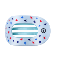 United We Sparkle Large Flat Round Hair Clip