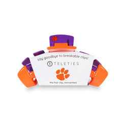 Clemson University Medium Claw Clip