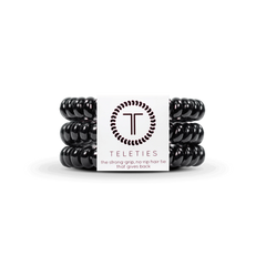 Jet Black Small Hair Ties