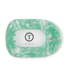 Spring Splash Large Flat Round Hair Clip