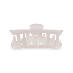 Open Coconut White Medium Claw Hair Clip