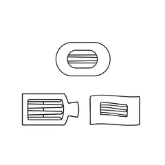 Mystery Small Flat Clip