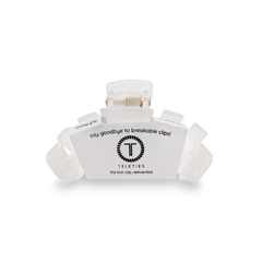 Classic Coconut White Tiny Claw Clip