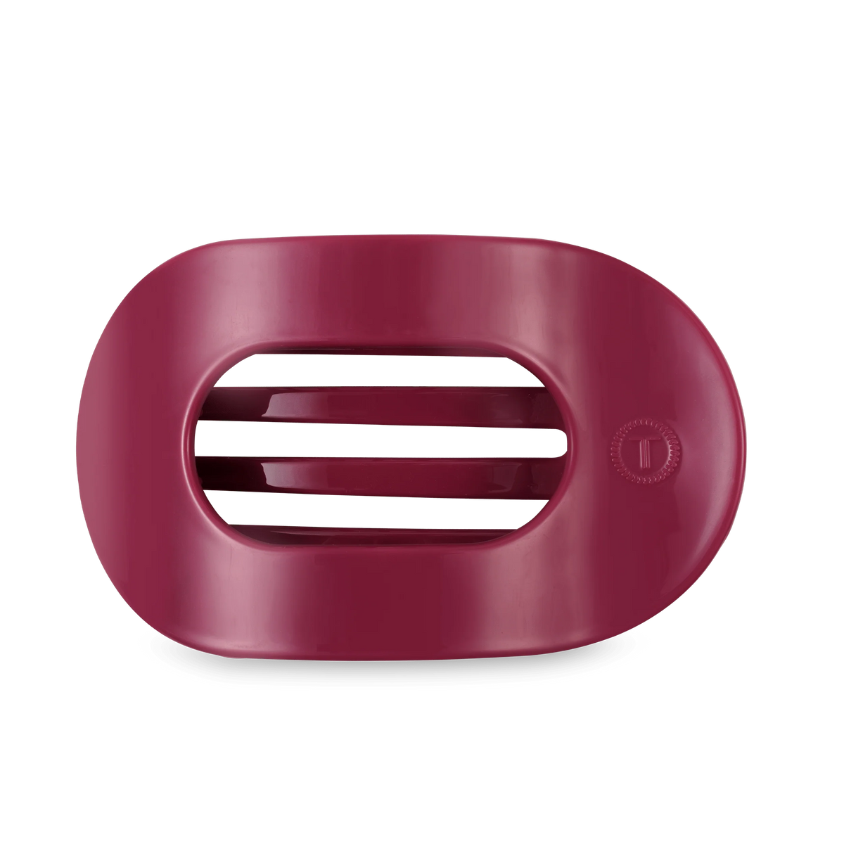 Wild Side Large Flat Round Hair Clip