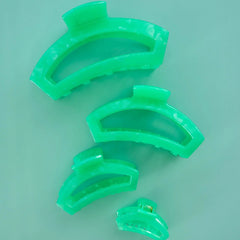 Open Spring Splash Tiny Hair Clip