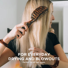 Vented Hair Brush - Tortoise