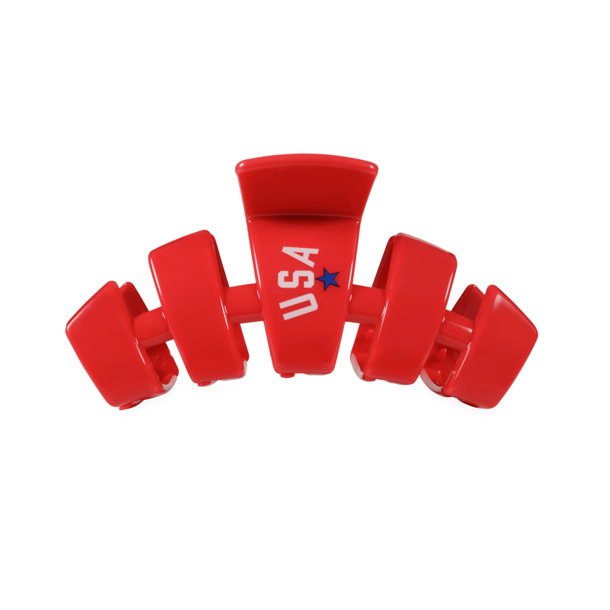 USA Classic Red Medium Claw Clip