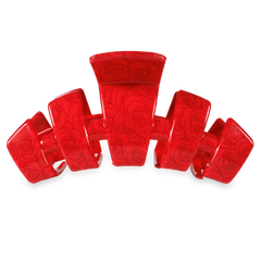 Classic Derby Roses Medium Claw Clip
