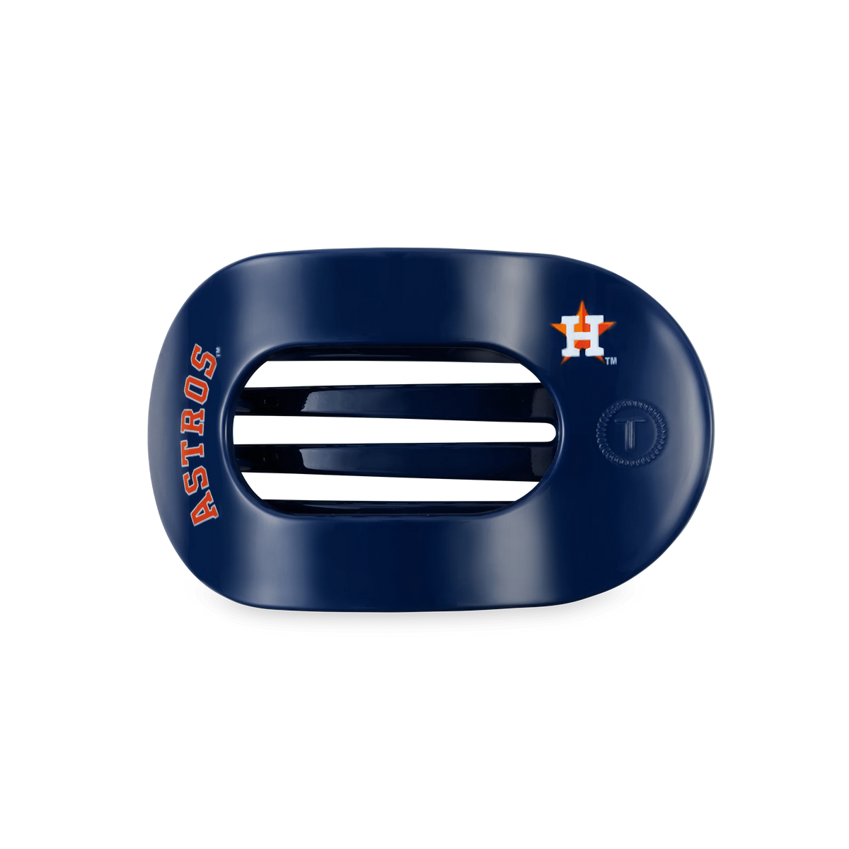 Houston Astros Medium Flat Round Hair Clip
