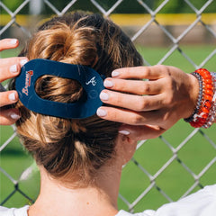 Atlanta Braves Large Flat Round Hair Clip