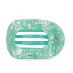 Spring Splash Large Flat Round Hair Clip