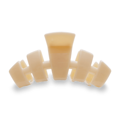 Classic Almond Beige Large Claw Clip
