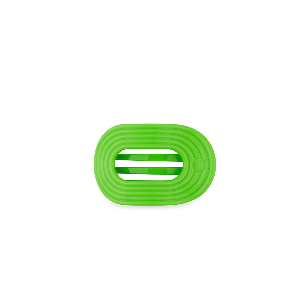 Glow For It Tiny Flat Round Hair Clip