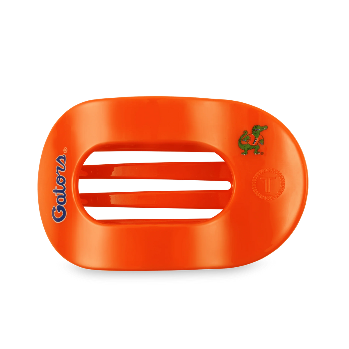 Go Gators! Large Flat Round Hair Clip