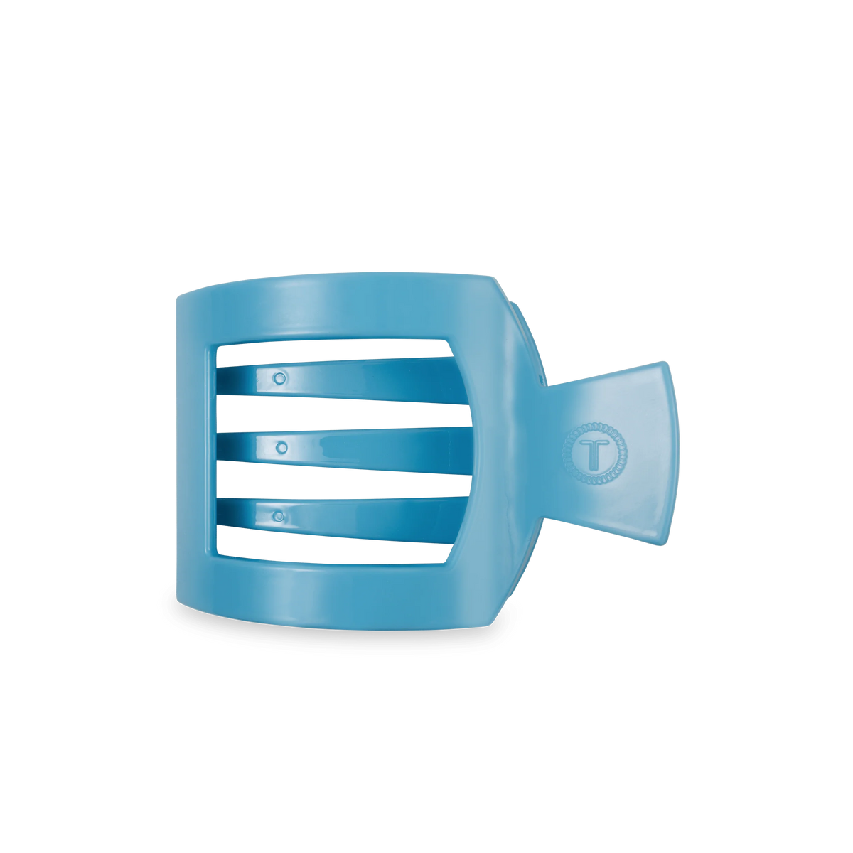 Summer Sky Medium Flat Square Hair Clip