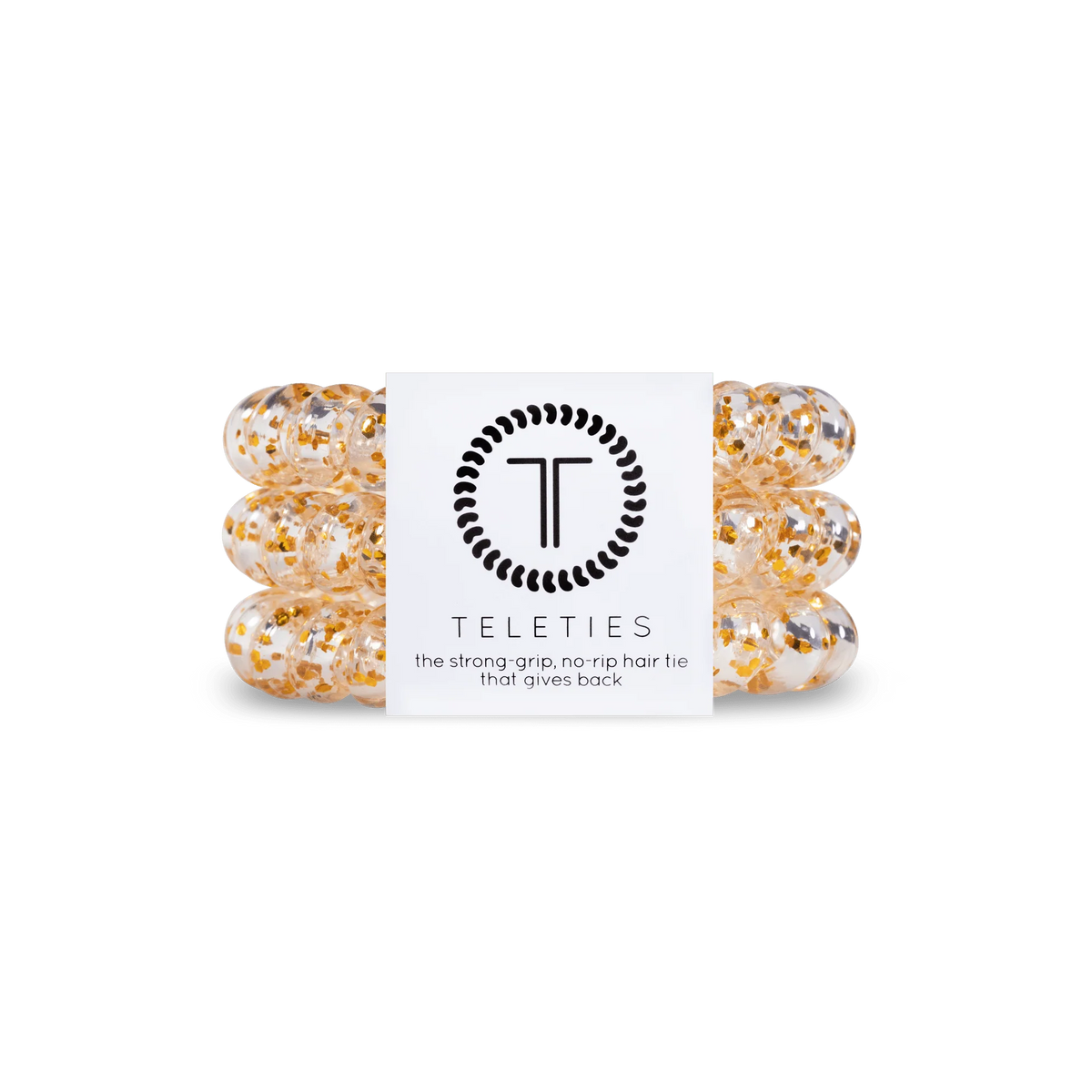 Glitter & Gold Large Hair Ties