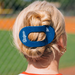 Los Angeles Dodgers Large Flat Round Hair Clip