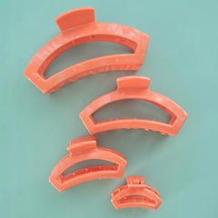 Open Dreamsicle Tiny Hair Clip