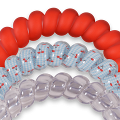 Basket of Cherries Large Hair Ties