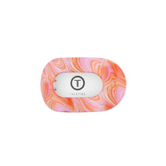 Just Keep Swimming Small Flat Round Hair Clip