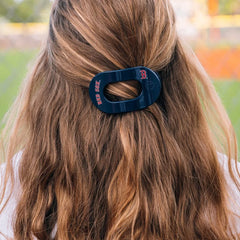 Boston Red Sox Small Flat Round Hair Clip