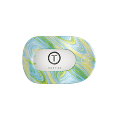 By the Sea Shore Medium Flat Round Hair Clip