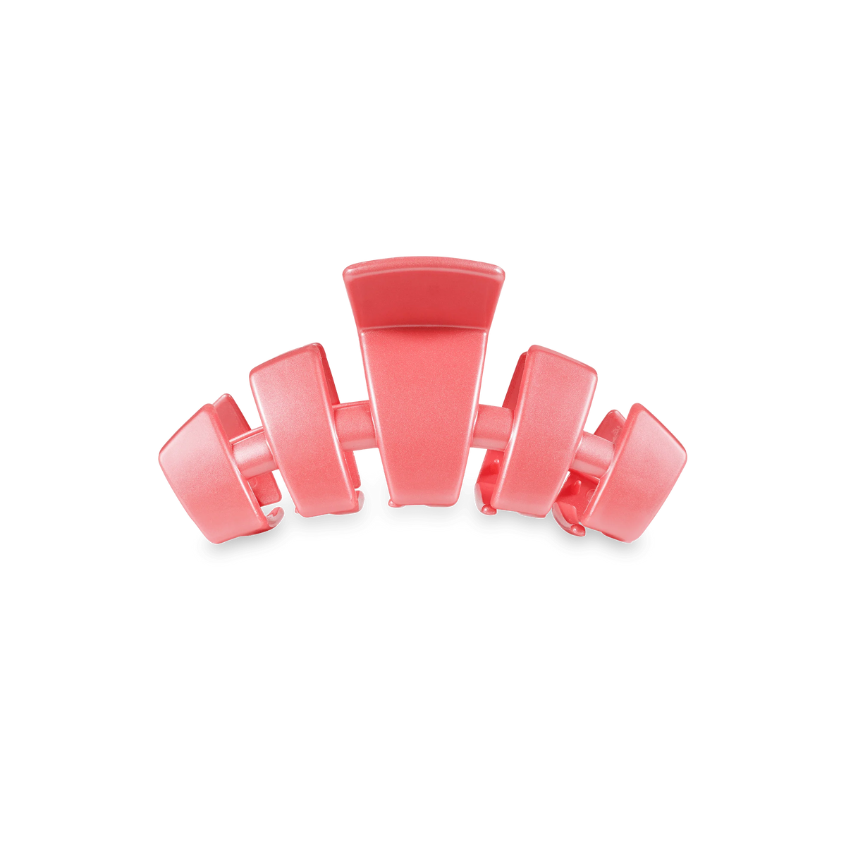 Classic Calming Coral Tiny Claw Clip