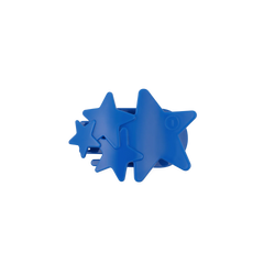 Blue Shooting Star Small Flat Hair Clip