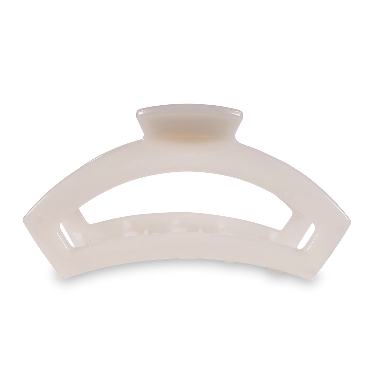 Open Coconut White Large Claw Hair Clip