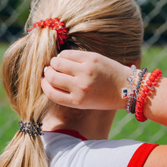 Atlanta Braves Large Hair Ties