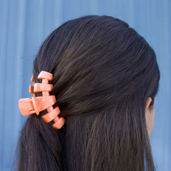 Classic Dreamsicle Small Claw Clip