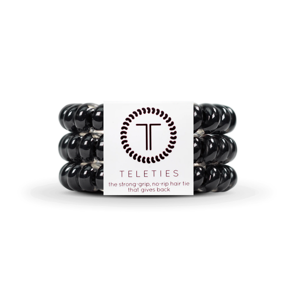 Jet Black Large Hair Ties