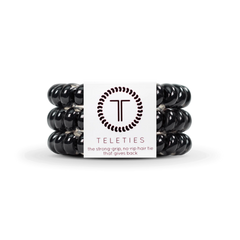 Jet Black Large Hair Ties