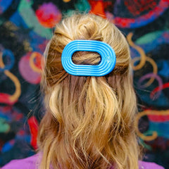 Miami Vice Medium Flat Round Hair Clip