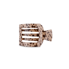 Blonde Tortoise Small Flat Square Hair Clip