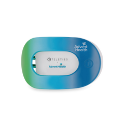 AdventHealth Ombre Medium Flat Round Hair Clip