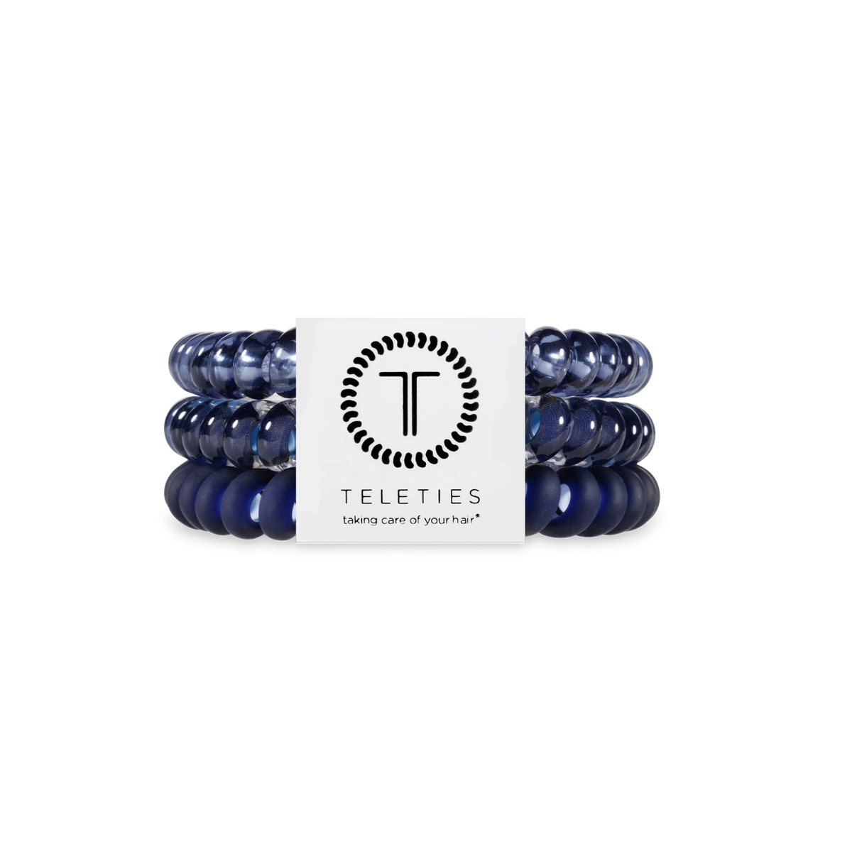 Nightfall Navy Small Hair Ties