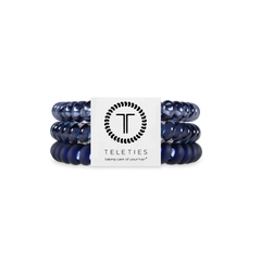 Nightfall Navy Small Hair Ties