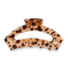 Open Blonde Tortoise Large Claw Hair Clip