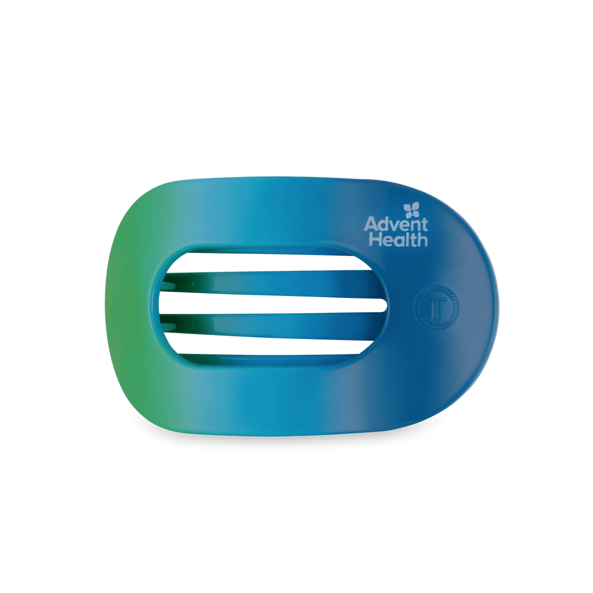 AdventHealth Ombre Medium Flat Round Hair Clip