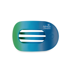 AdventHealth Ombre Medium Flat Round Hair Clip