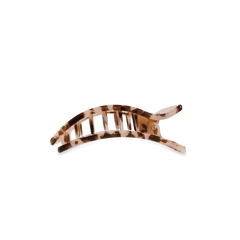 Blonde Tortoise Small Flat Rectangle Hair Clip