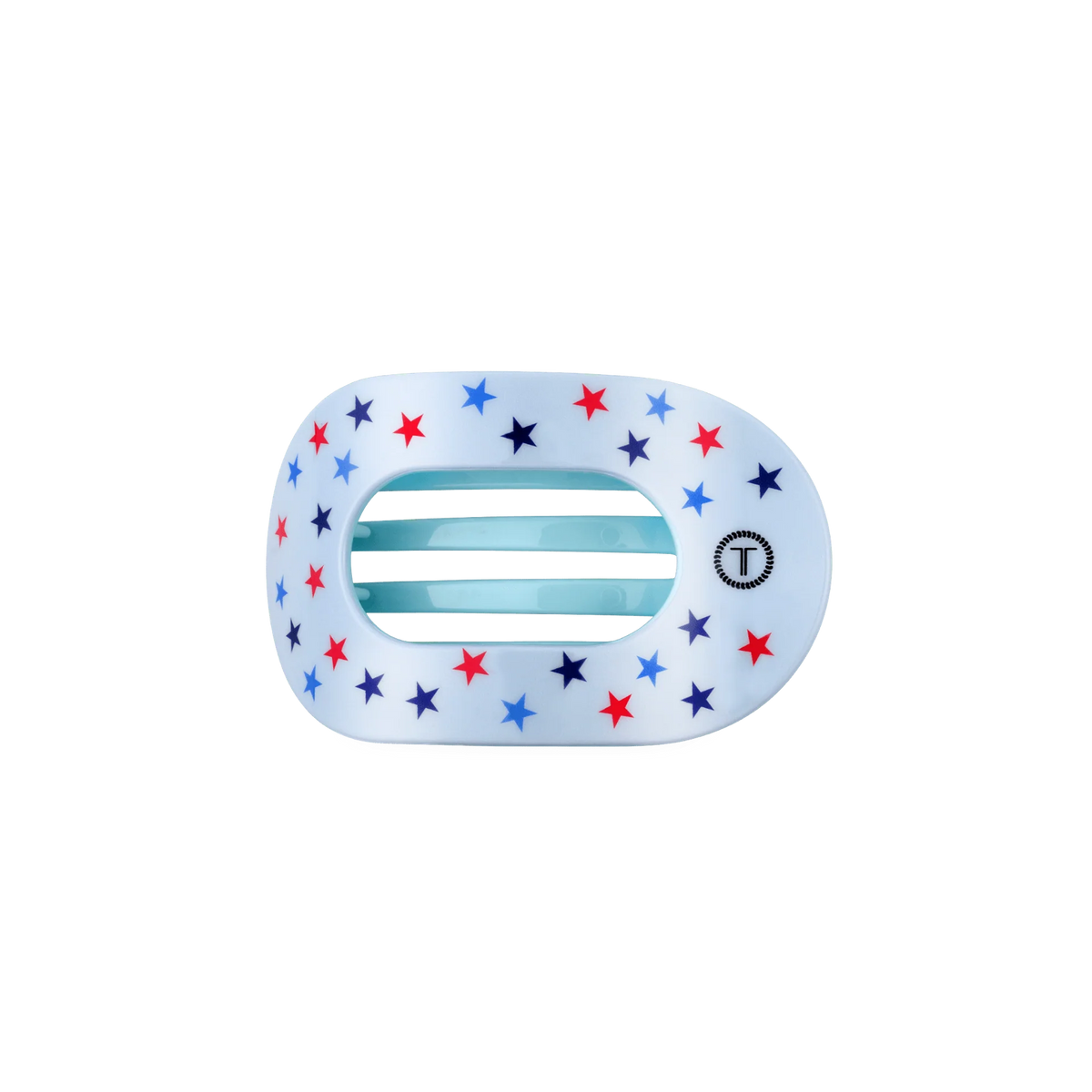 United We Sparkle Small Flat Round Hair Clip