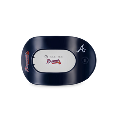 Atlanta Braves Medium Flat Round Hair Clip